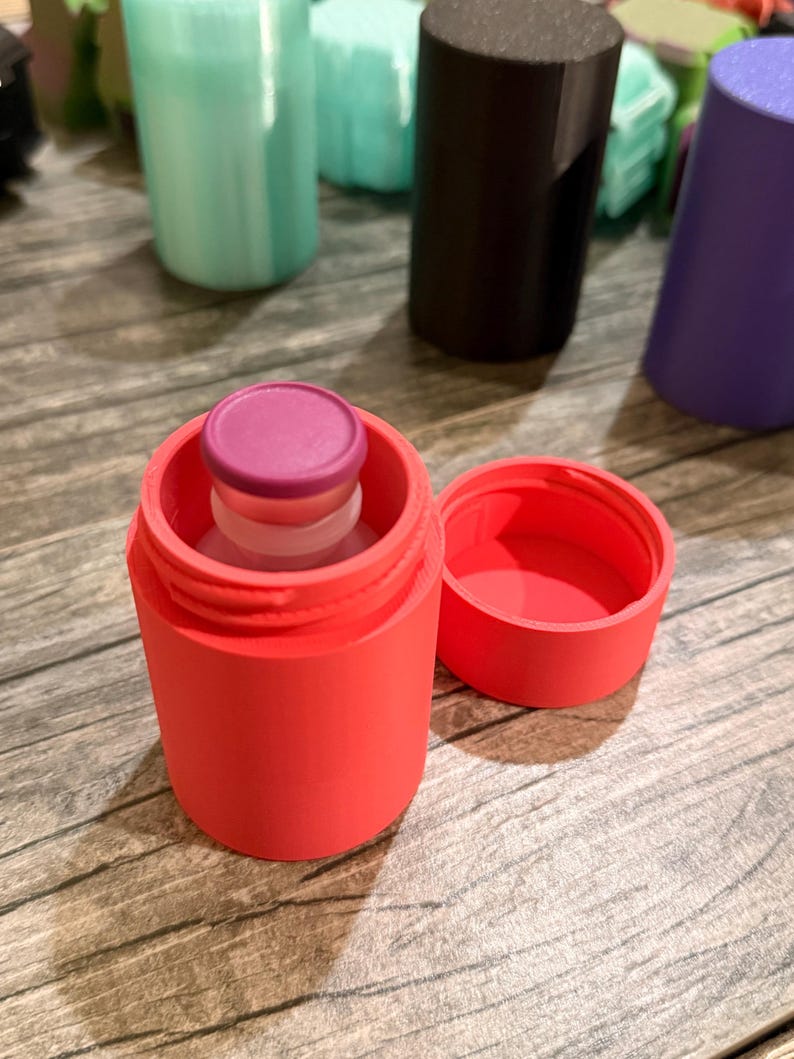 Strawberry pink bottle case